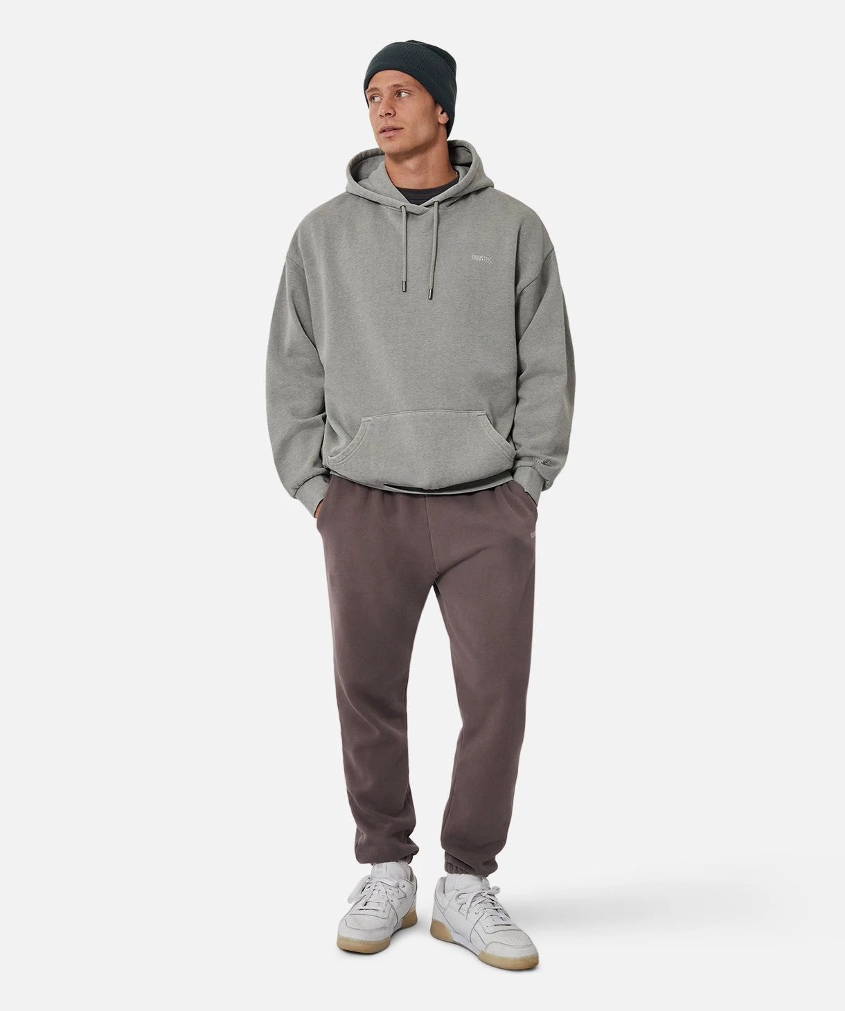 The Del Sur Hoodie - Smoke Marle 1 The Del Sur Hoodie - Smoke Marle