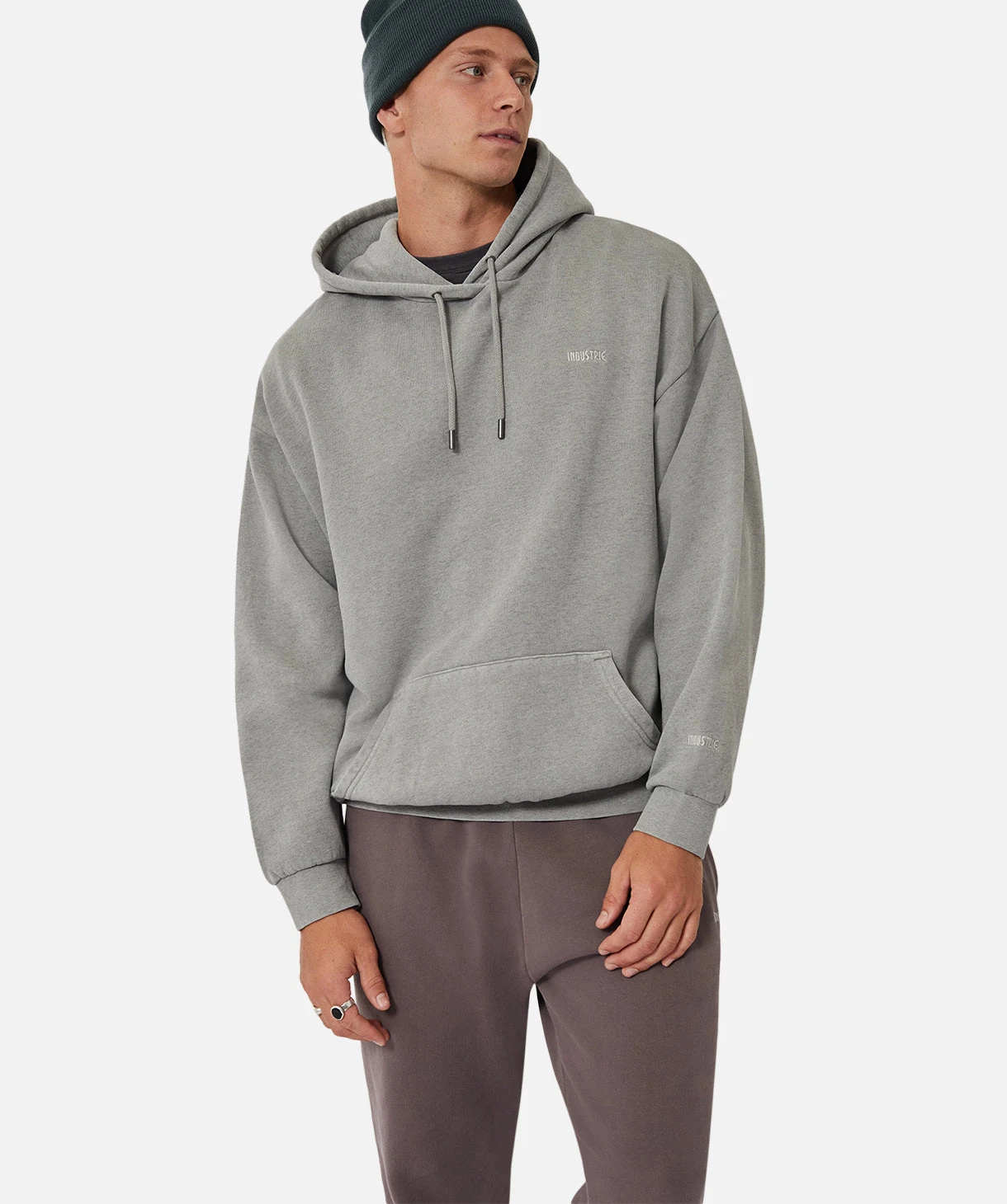 The Del Sur Hoodie - Smoke Marle 4 The Del Sur Hoodie - Smoke Marle - Image 4