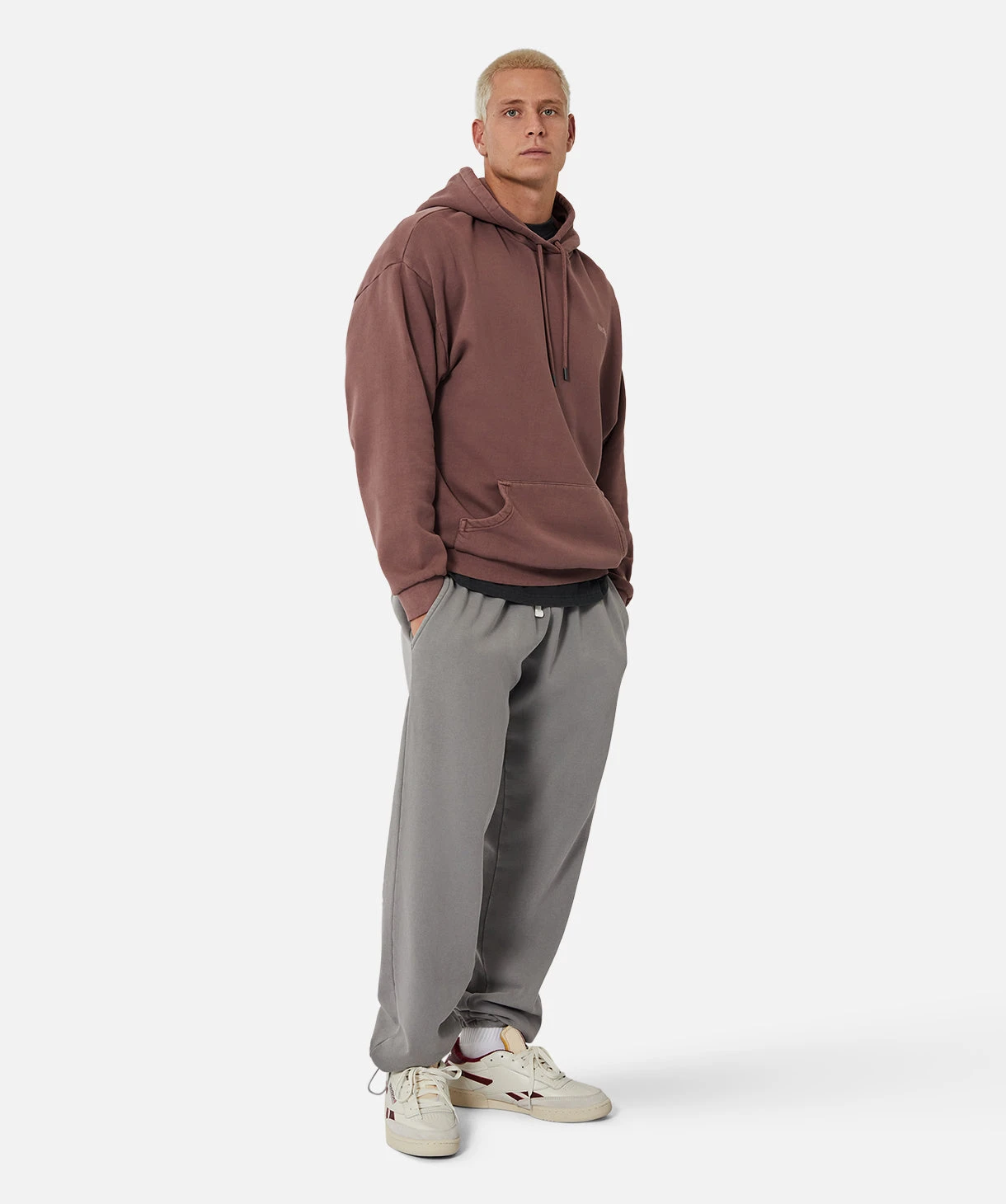 The Del Sur Hoodie - Washed Burgundy 3 The Del Sur Hoodie - Washed Burgundy - Image 3