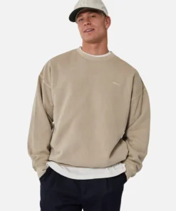 The Del Sur Sweat - OD Beige -Gsock Apparel Industrie the del sur sweat beige od 5986685 4