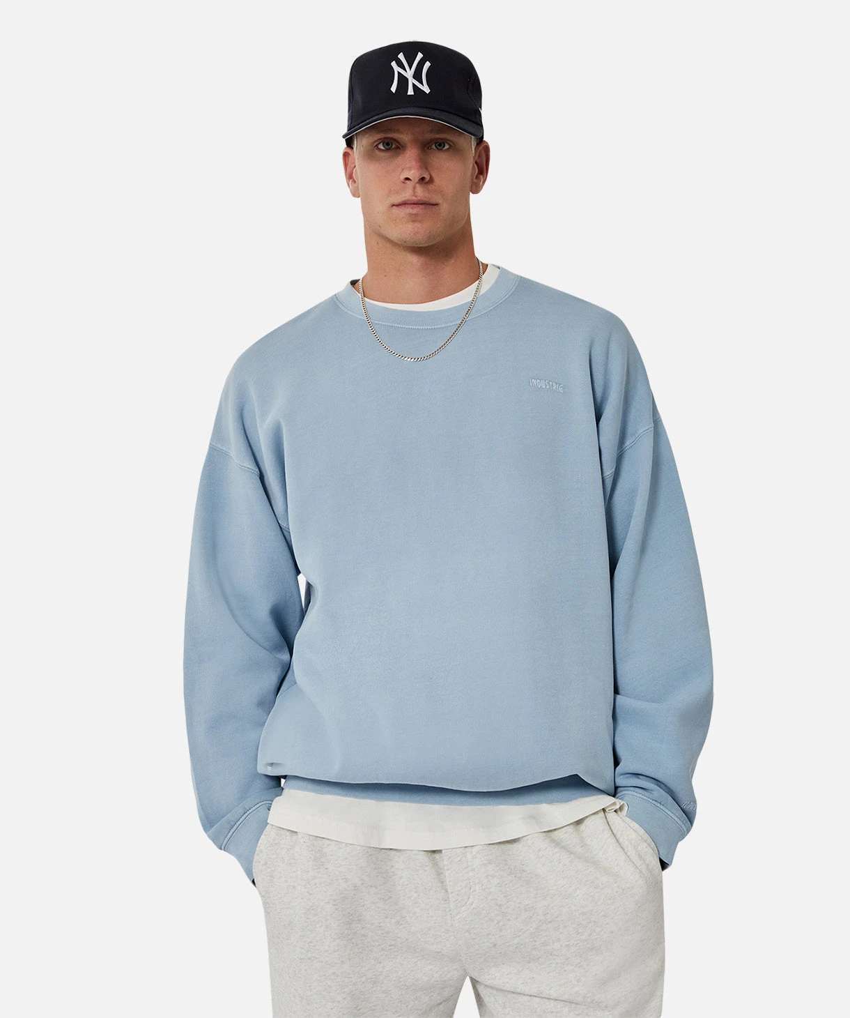 The Del Sur Sweat - French Blue 2 The Del Sur Sweat - French Blue - Image 2