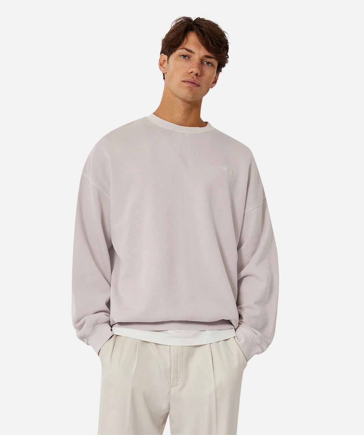 The Del Sur Sweat - Light Lilac 2 The Del Sur Sweat - Light Lilac - Image 2