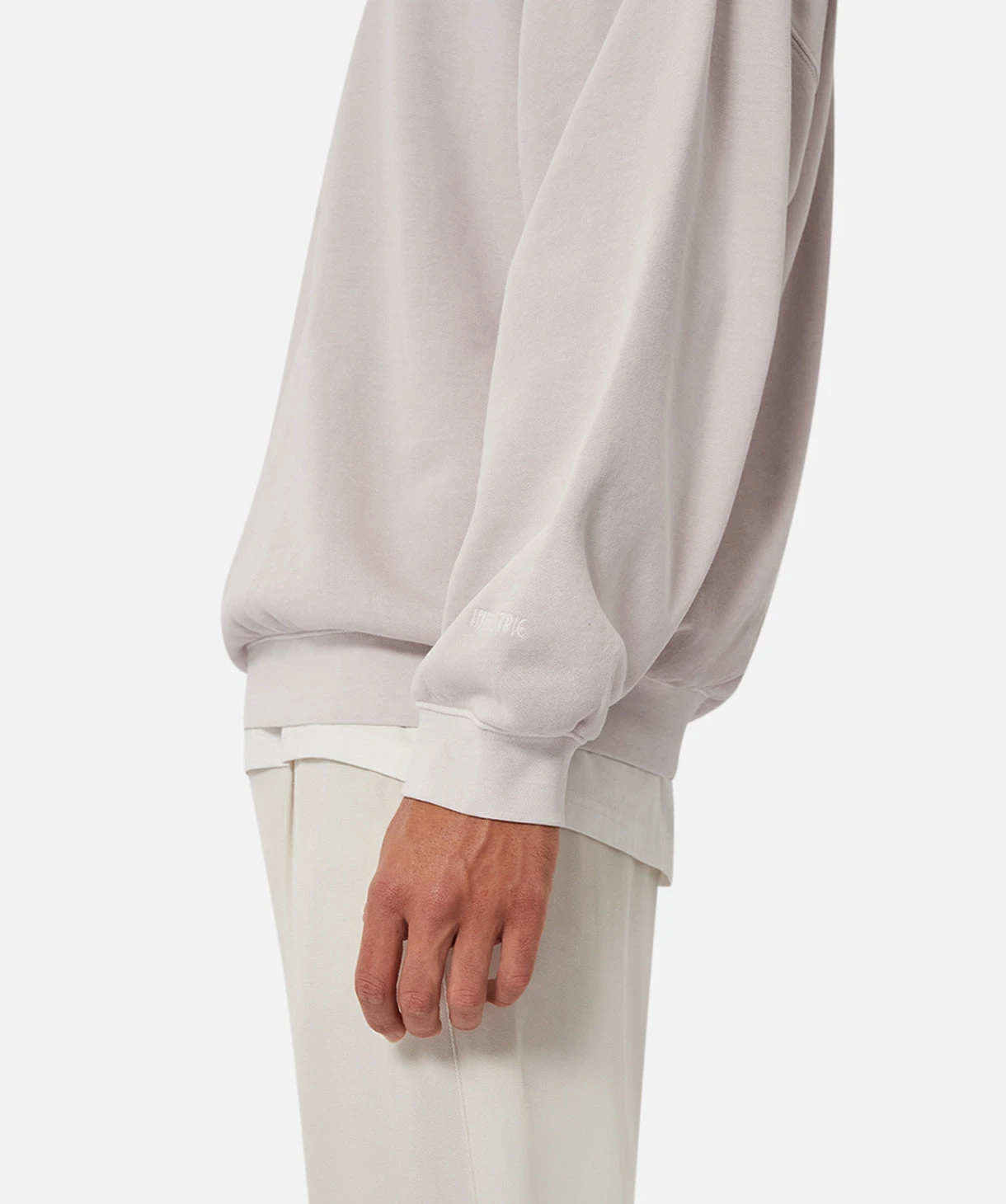 The Del Sur Sweat - Light Lilac 6 The Del Sur Sweat - Light Lilac - Image 6