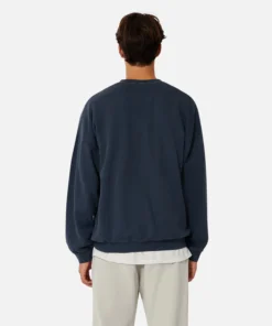The Del Sur Sweat - Washed Indigo -Gsock Apparel Industrie the del sur sweat washed ind 5986286 2