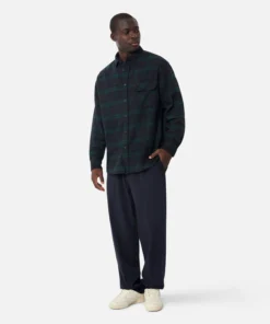 The Gibson L/s Shirt - Navy Green -Gsock Apparel Industrie the gibson ls shirt navygreen 9171542 2