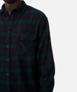 The Gibson L/s Shirt - Navy Green -Gsock Apparel Industrie the gibson ls shirt navygreen 9171542 7