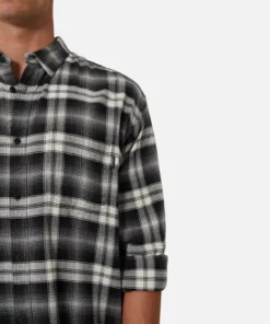 The Kingman Ls Shirt - Cream/Black -Gsock Apparel Industrie the kingman ls shirt creamblk 9130291 5