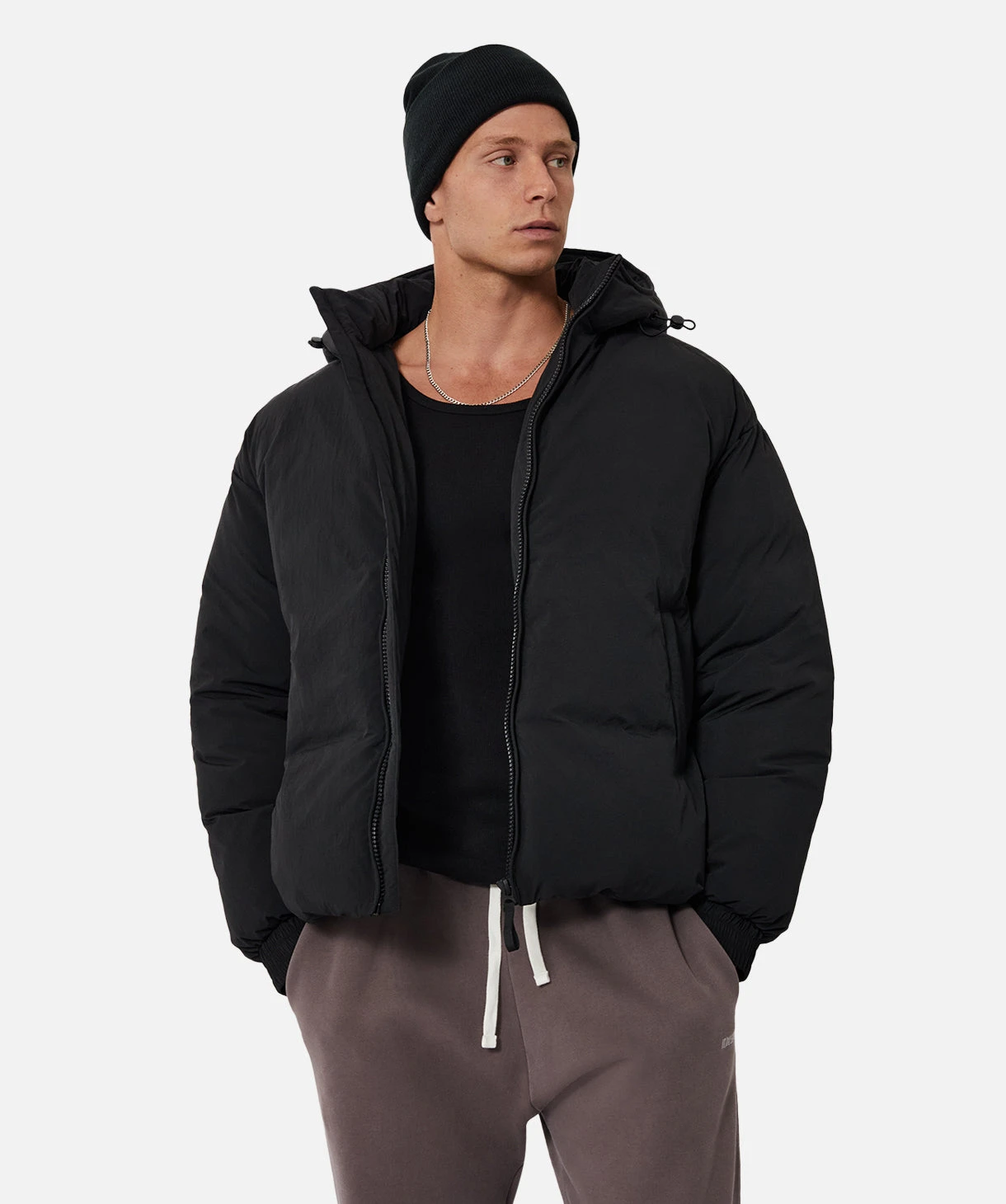 The Marlybone Puffer - Black 6 The Marlybone Puffer - Black - Image 6