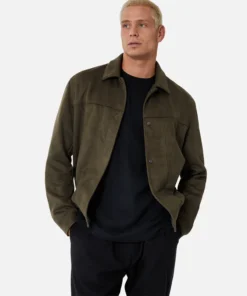 The Mathias Jacket - Dark Olive -Gsock Apparel Industrie the mathias jacket dk olive 9207148 4