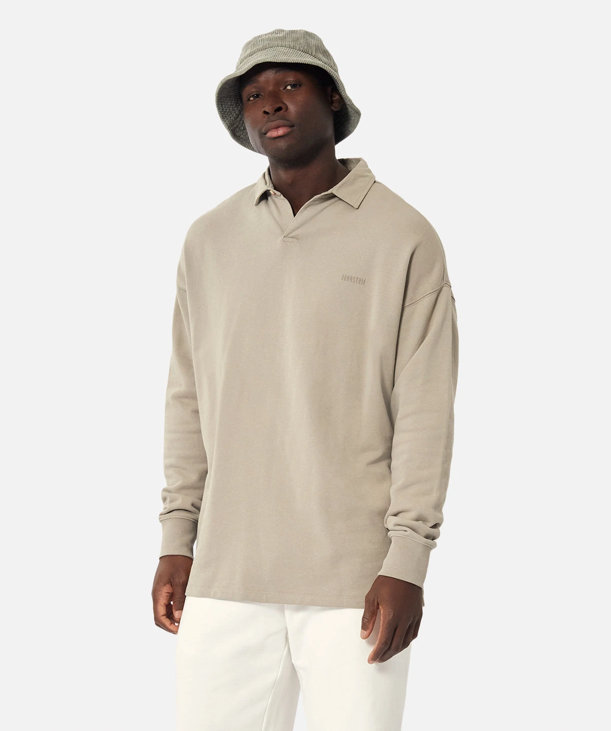 The Mcbride Ls Tee - Porcini 2 The Mcbride Ls Tee - Porcini - Image 2