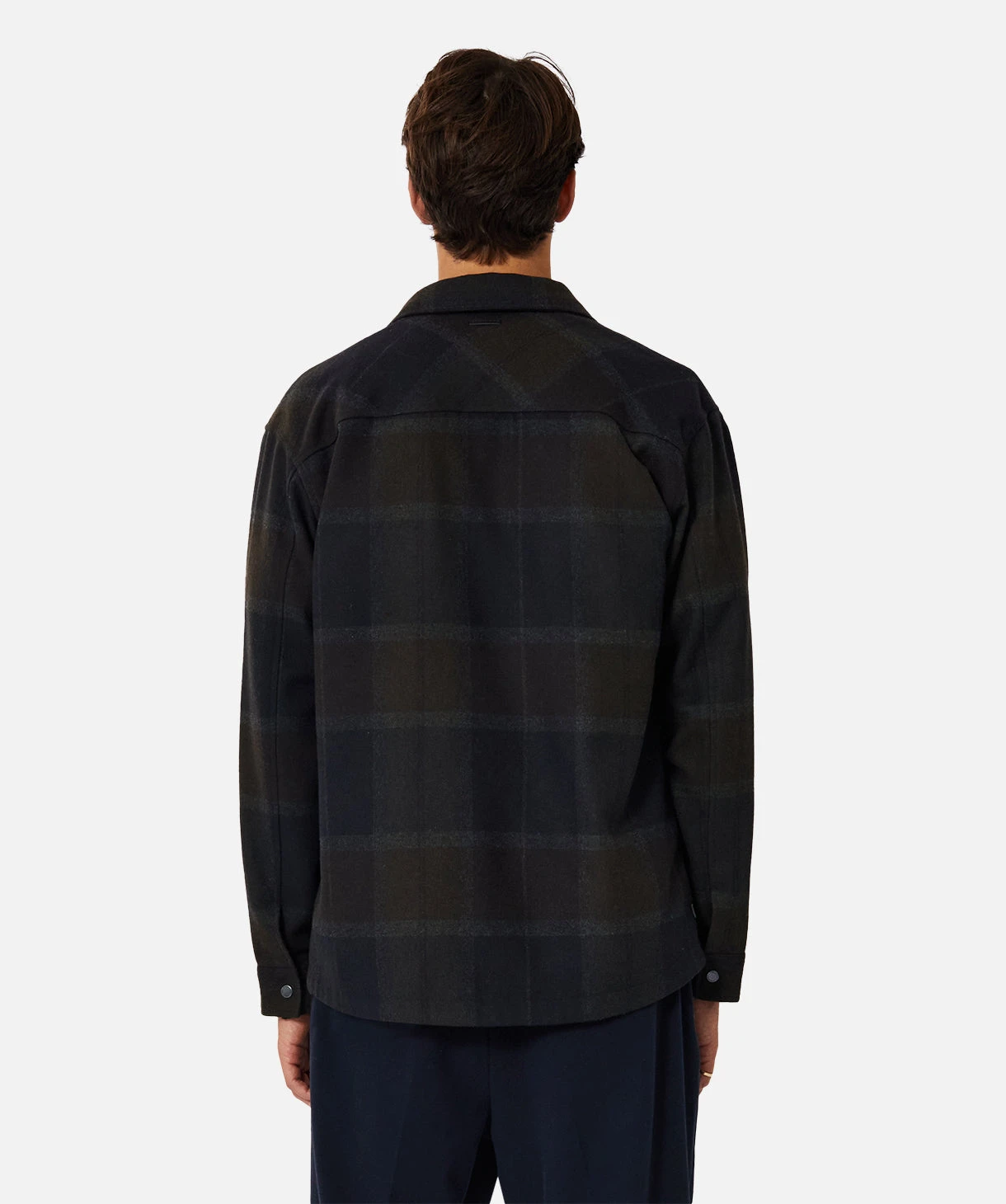 The Montana Jacket - Navy Brown 2 The Montana Jacket - Navy Brown - Image 2