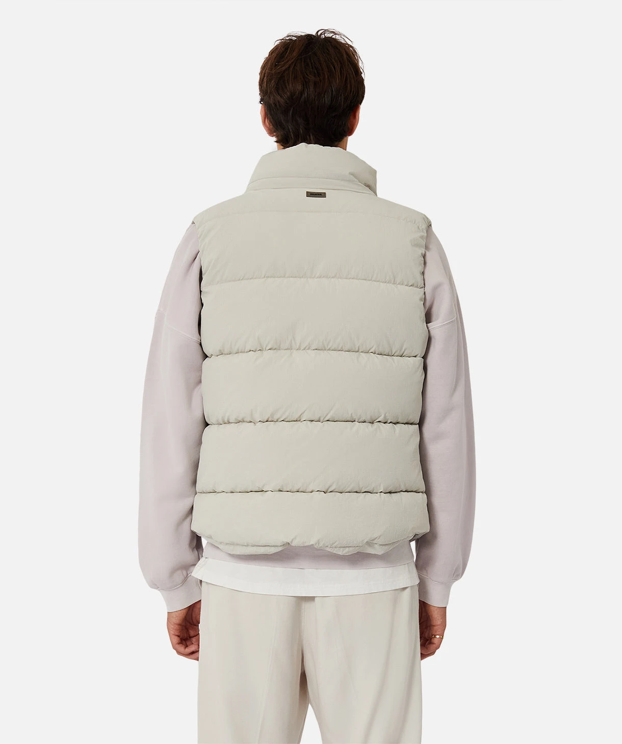 The New Hanam Puffer Vest - Stone 2 The New Hanam Puffer Vest - Stone - Image 2