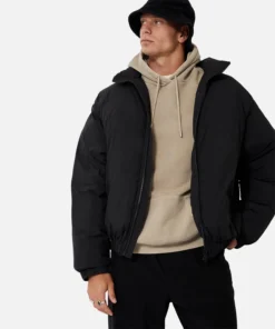 The Ottawa Puffer Jacket - Black -Gsock Apparel Industrie the ottawa puffer jacket black 9168034 3