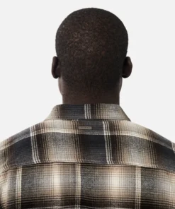 The Pittsfield L/s Shirt - Charcoal/Brown -Gsock Apparel Industrie the pittsfield ls shirt charbrowncombo 9251287 6