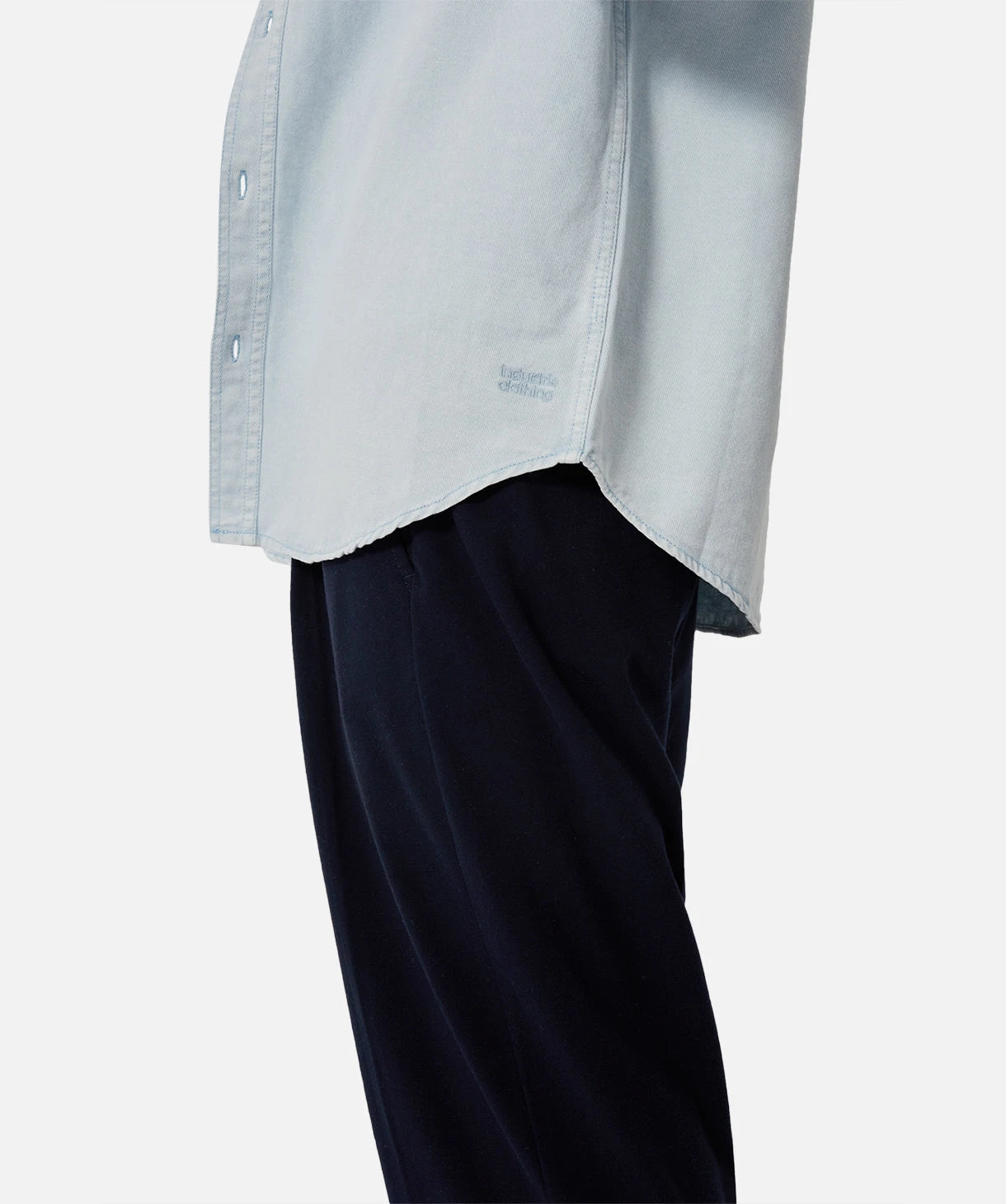 The Portland L/s Shirt - Chambray 6 The Portland L/s Shirt - Chambray - Image 6