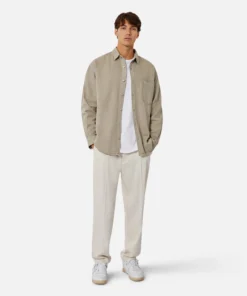 The Portland L/s Shirt - Porcini