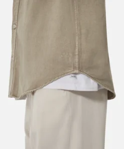 The Portland L/s Shirt - Porcini -Gsock Apparel Industrie the portland ls shirt porcini 5778002 6