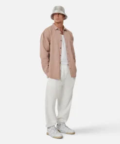 The Portland L/s Shirt - Washed Maroon