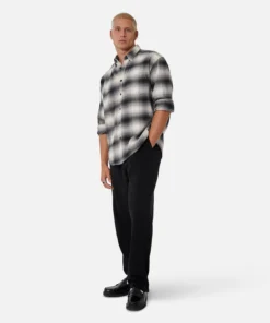 The Prescott Ls Shirt - Cream/Slate -Gsock Apparel Industrie the prescott ls shirt creamslate 9132260 2