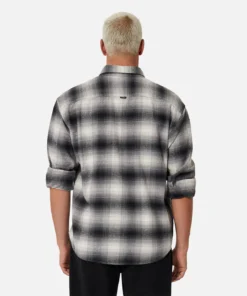 The Prescott Ls Shirt - Cream/Slate -Gsock Apparel Industrie the prescott ls shirt creamslate 9132260 3