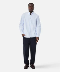 The Rhodes L/s Shirt - Sulphur Blue