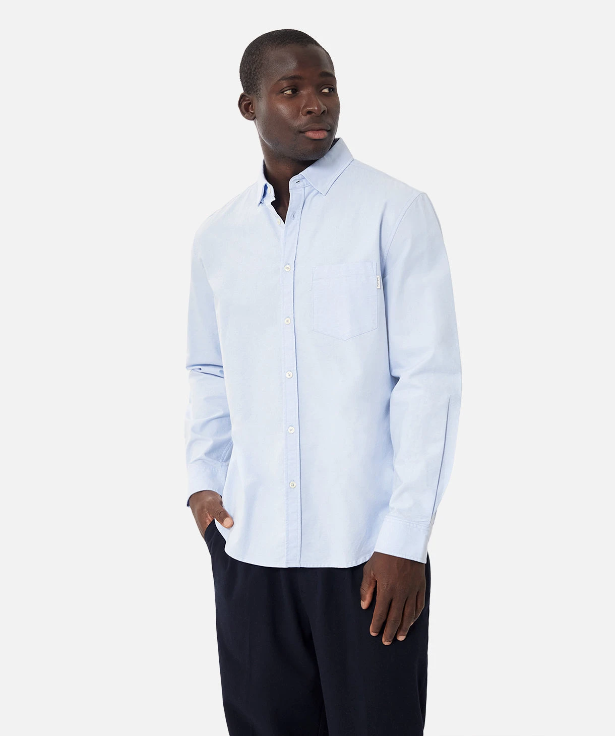 The Rhodes L/s Shirt - Sulphur Blue 4 The Rhodes L/s Shirt - Sulphur Blue - Image 4