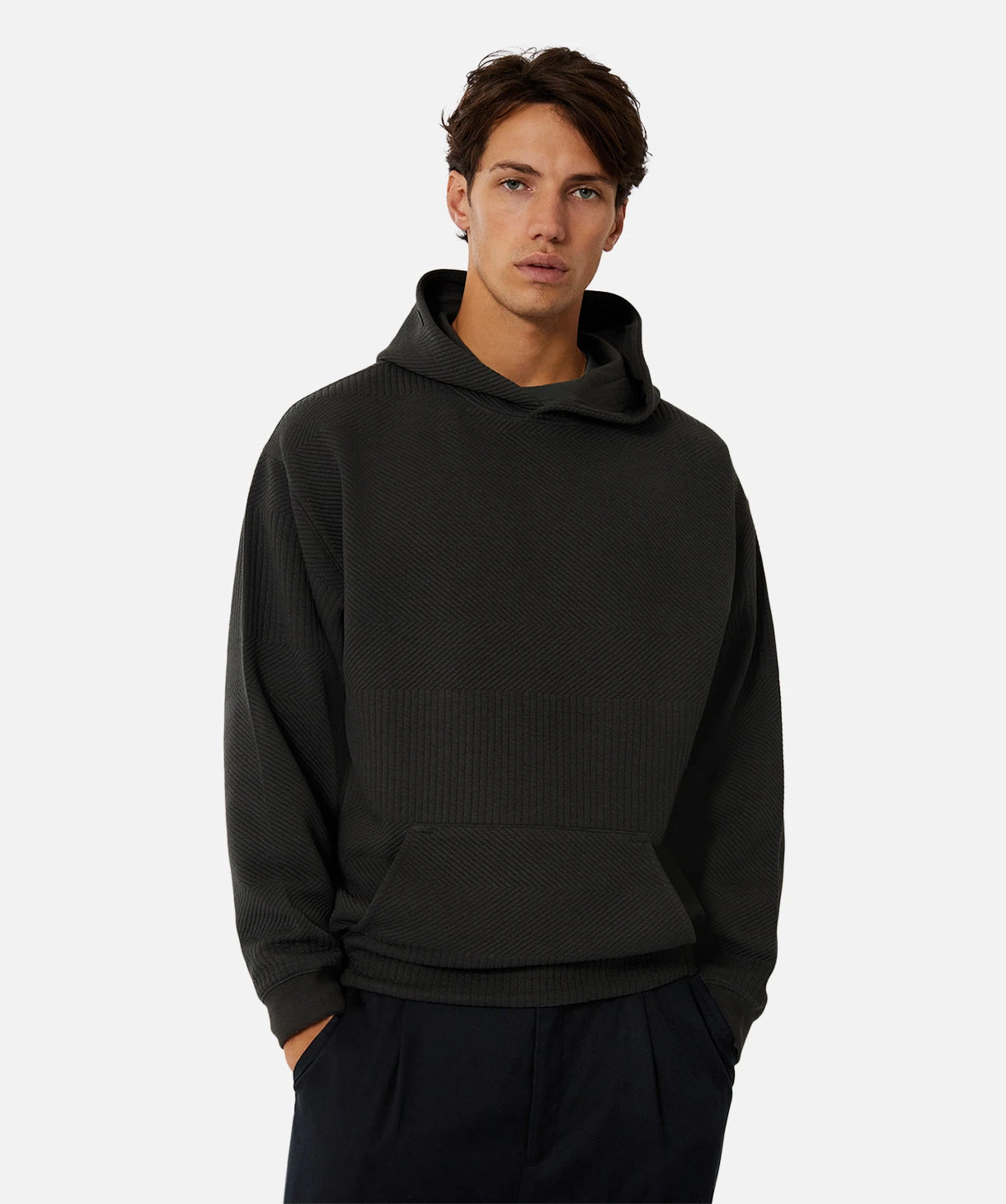 The Robinson Hoodie - Dark Khaki 6 The Robinson Hoodie - Dark Khaki - Image 6