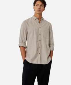 The Rockford Ls Shirt - Tweed -Gsock Apparel Industrie the rockford ls shirt tweed 9158389 4