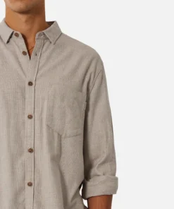 The Rockford Ls Shirt - Tweed -Gsock Apparel Industrie the rockford ls shirt tweed 9158389 5