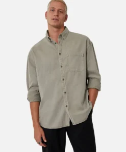 The Stratford Ls Shirt - Rhino -Gsock Apparel Industrie the stratford ls shirt rhino 9203171 4