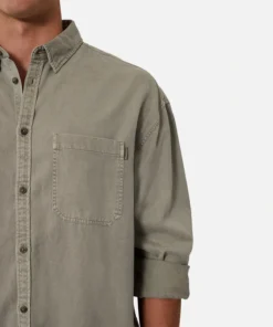 The Stratford Ls Shirt - Rhino -Gsock Apparel Industrie the stratford ls shirt rhino 9203171 6