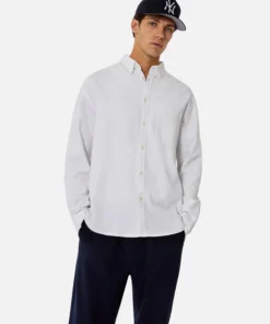 The Stratford Ls Shirt - White -Gsock Apparel Industrie the stratford ls shirt white 9203492 5