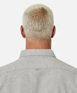 The Vernon Ls Shirt - Grey Marle -Gsock Apparel Industrie the vernon ls shirt grey marle 9159204 5