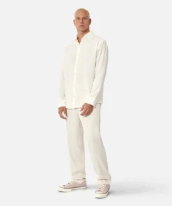 The Verona L/s Shirt - Chalk