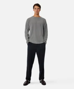 The Washed Aries Knit - OD Steel