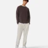 The Washed Aries Knit - Plum