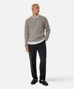 The Washed Culver Knit - Rhino