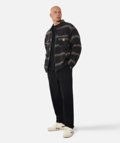 The Wheaton Jacket - Black/Brown